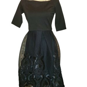 Gianni Bini Dana Embroidered Skirt Dress